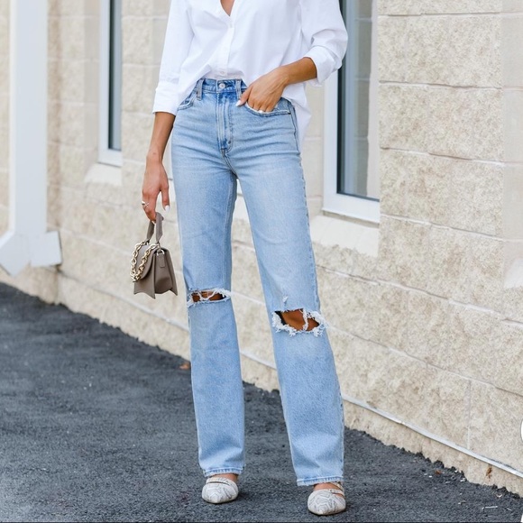 Abercrombie & Fitch Denim - Abercrombie | High rise Dad jeans